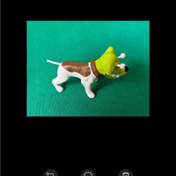 The movie Mask MILO dog bulging eye action figure 1990’s toy  Jim Carrey HTF - Picture 3 of 3